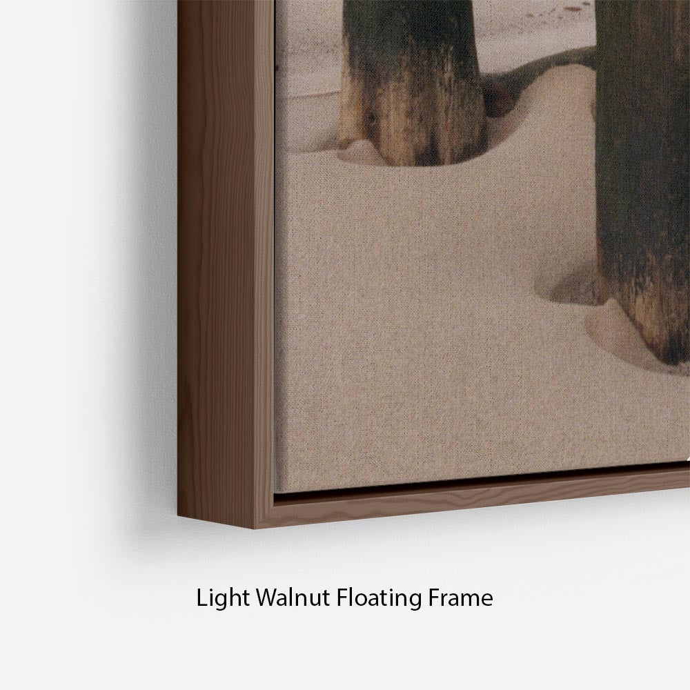 Spurn Point Lighthouse Floating Frame Canvas - Canvas Art Rocks - 8