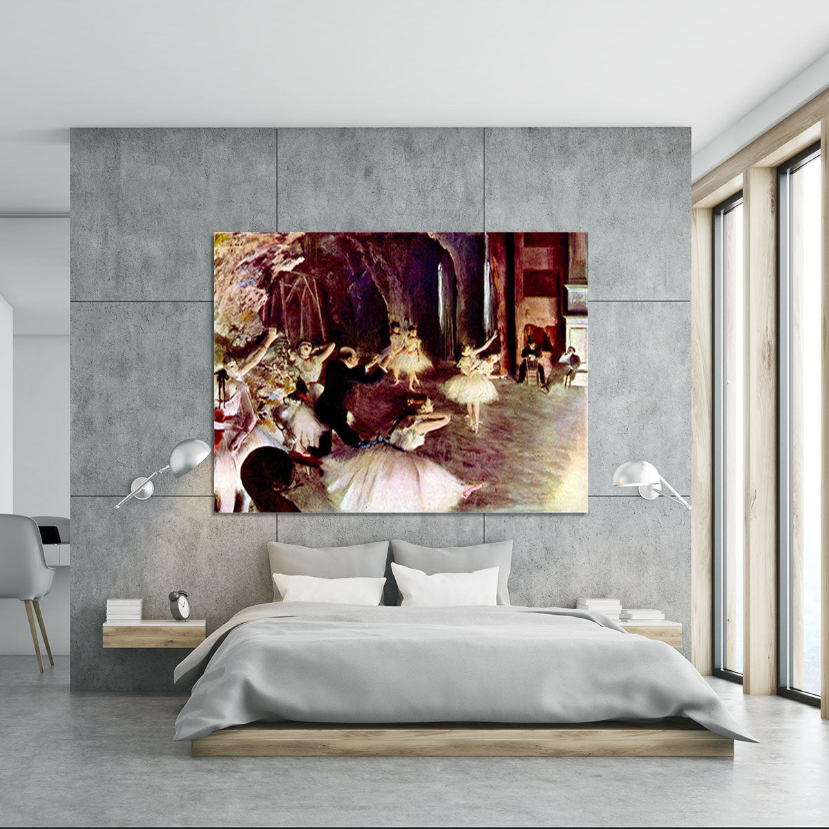 Stage trial by Degas Canvas Print or Poster - Canvas Art Rocks - 5