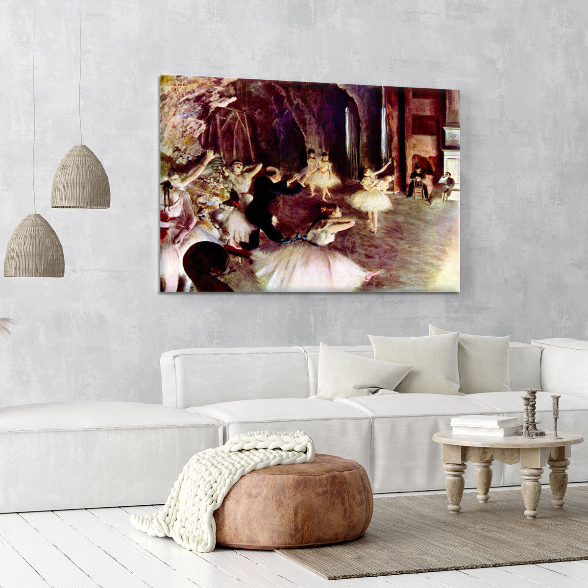Stage trial by Degas Canvas Print or Poster - Canvas Art Rocks - 6