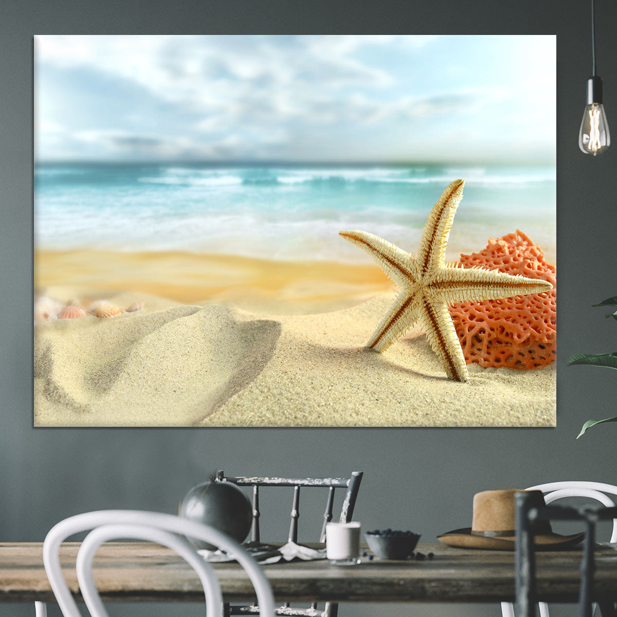 Starfish Canvas Print or Poster - Canvas Art Rocks - 3