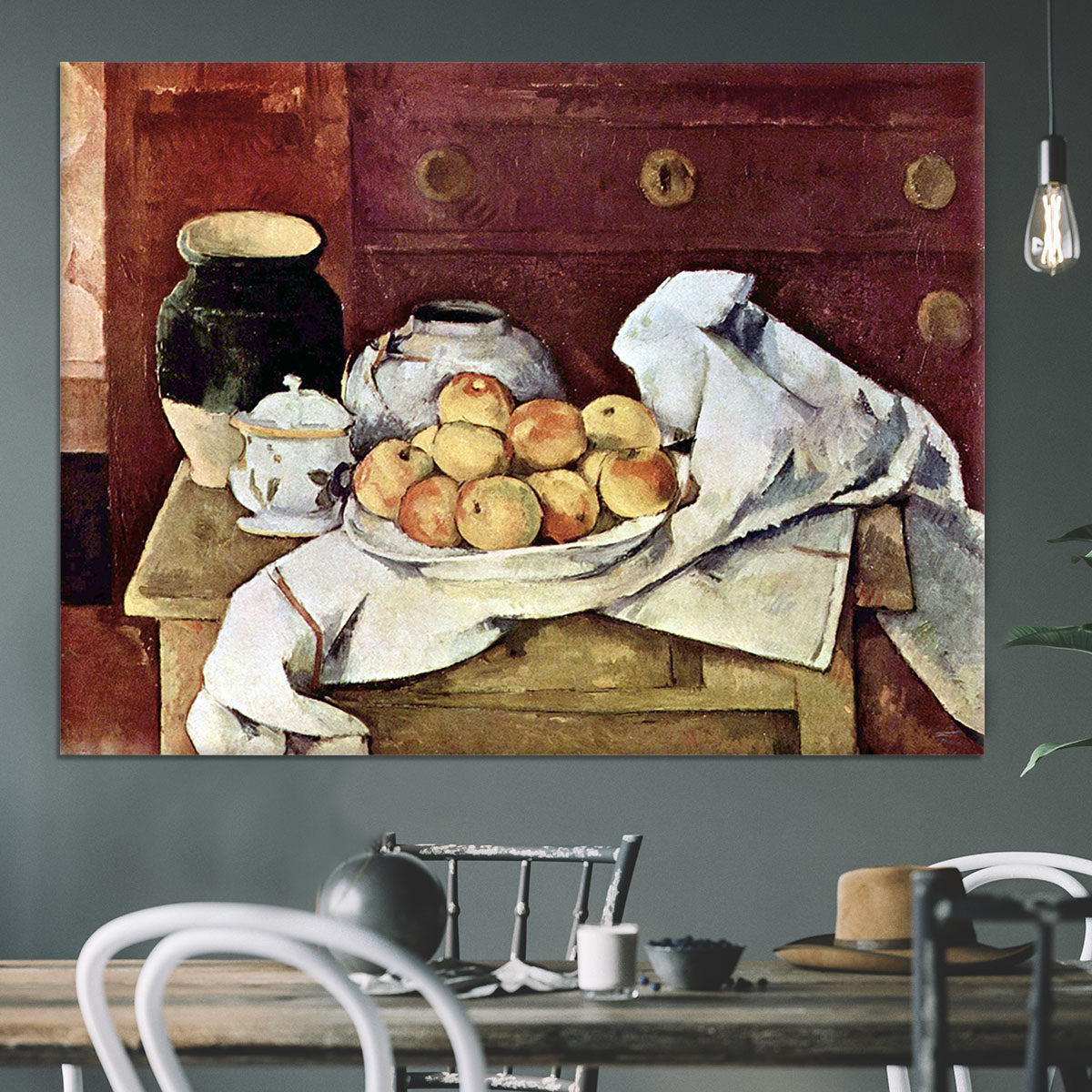 Still Life by Cezanne Canvas Print or Poster - Canvas Art Rocks - 3
