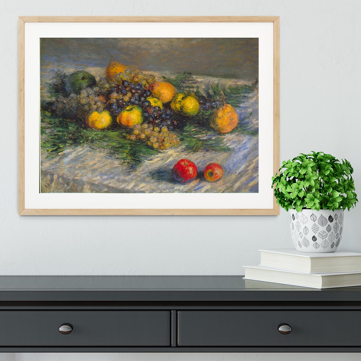 Still Life by Monet Framed Print - Canvas Art Rocks - 3
