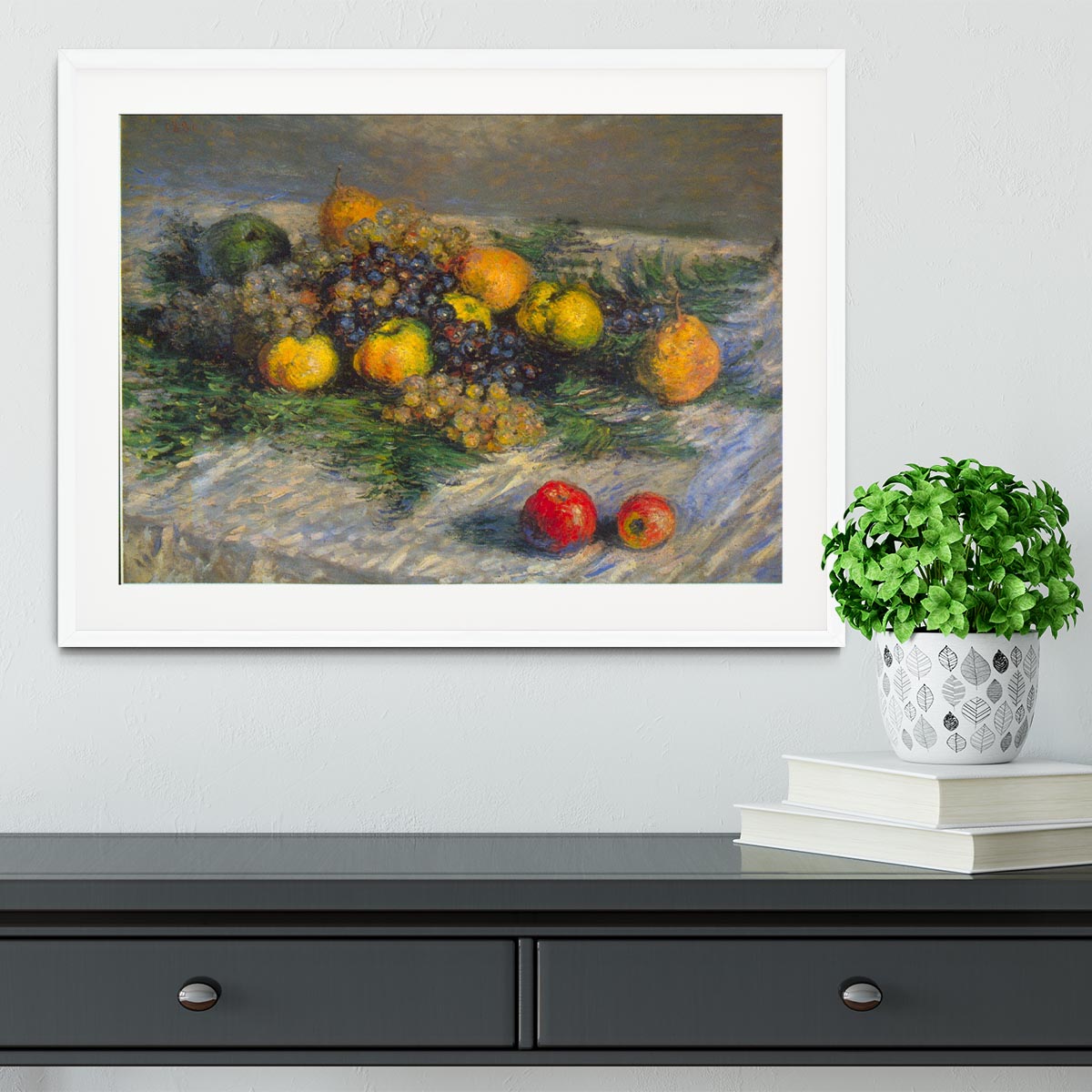 Still Life by Monet Framed Print - Canvas Art Rocks - 5