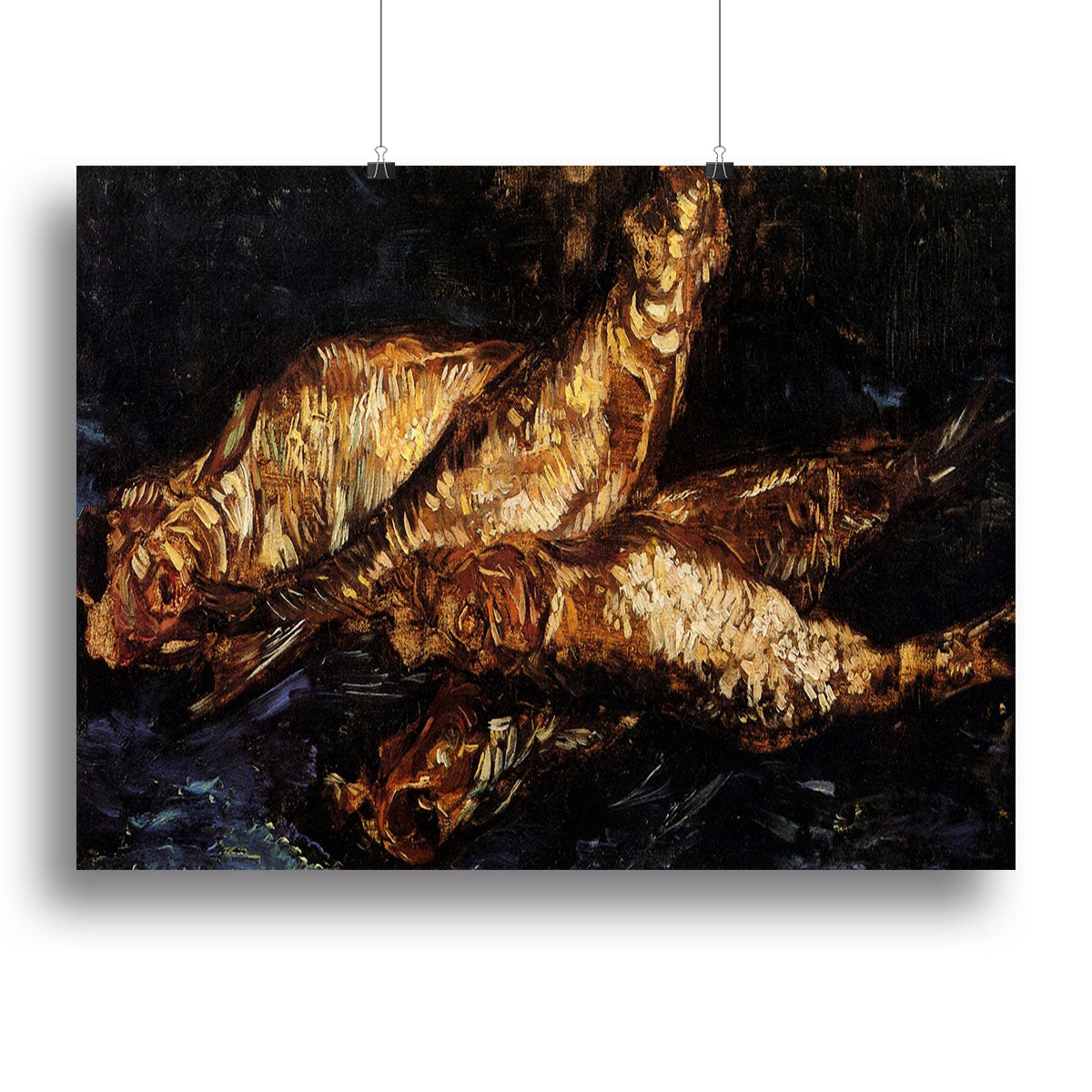 Still Life with Bloaters by Van Gogh Canvas Print or Poster - Canvas Art Rocks - 2