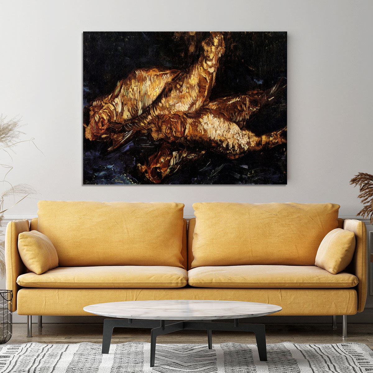 Still Life with Bloaters by Van Gogh Canvas Print or Poster - Canvas Art Rocks - 4