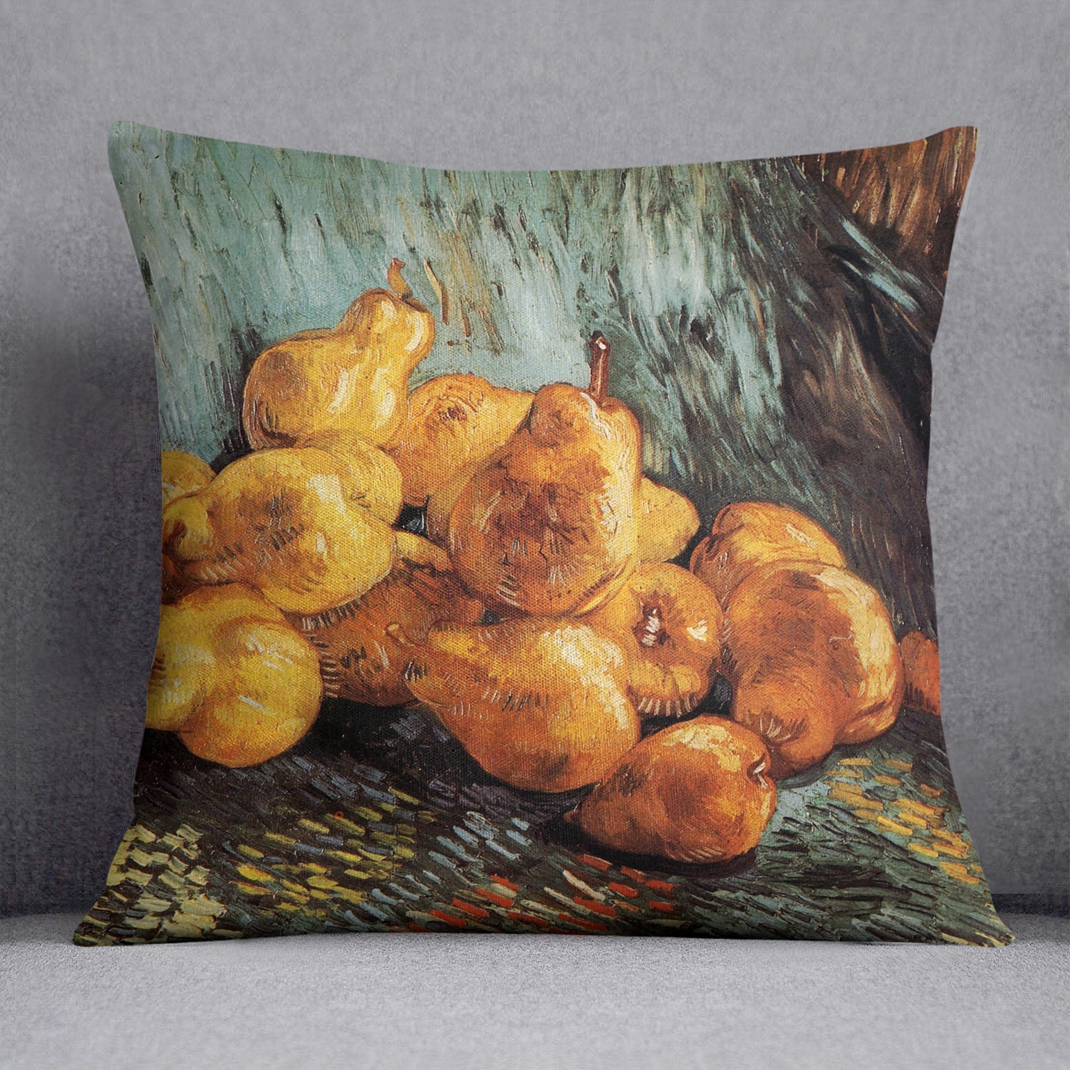 Still Life with Pears by Van Gogh Cushion