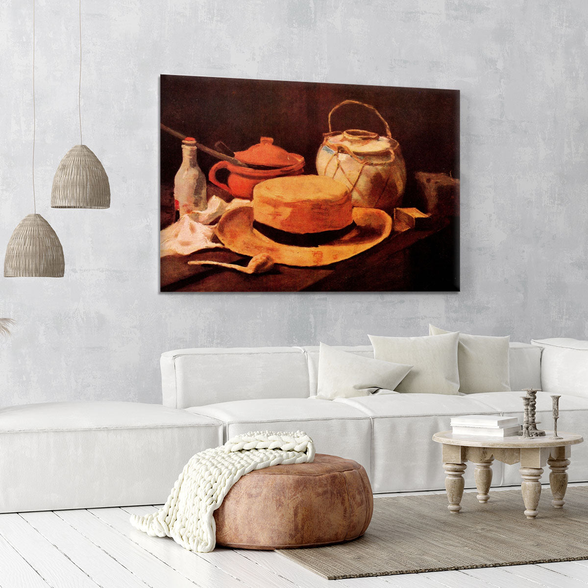 Still Life with Yellow Straw Hat by Van Gogh Canvas Print or Poster - Canvas Art Rocks - 6