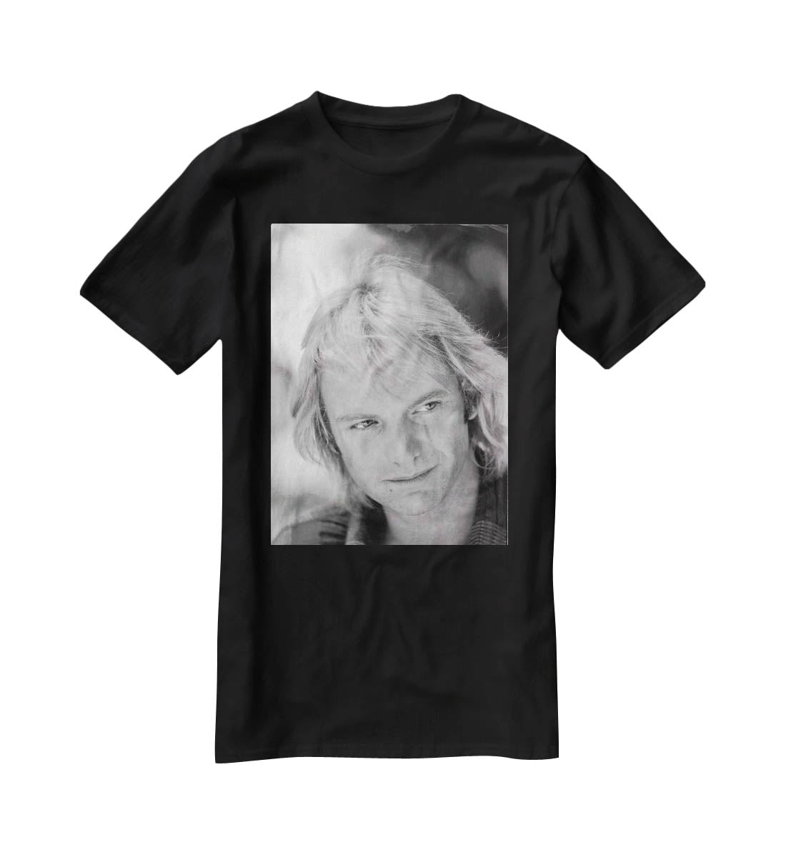 Sting in profile T-Shirt - Canvas Art Rocks - 1