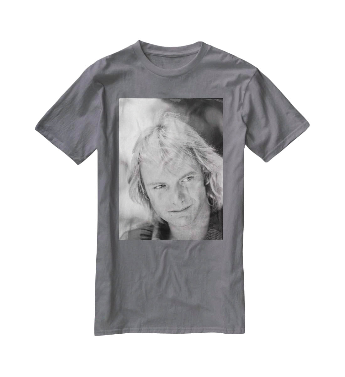 Sting in profile T-Shirt - Canvas Art Rocks - 3