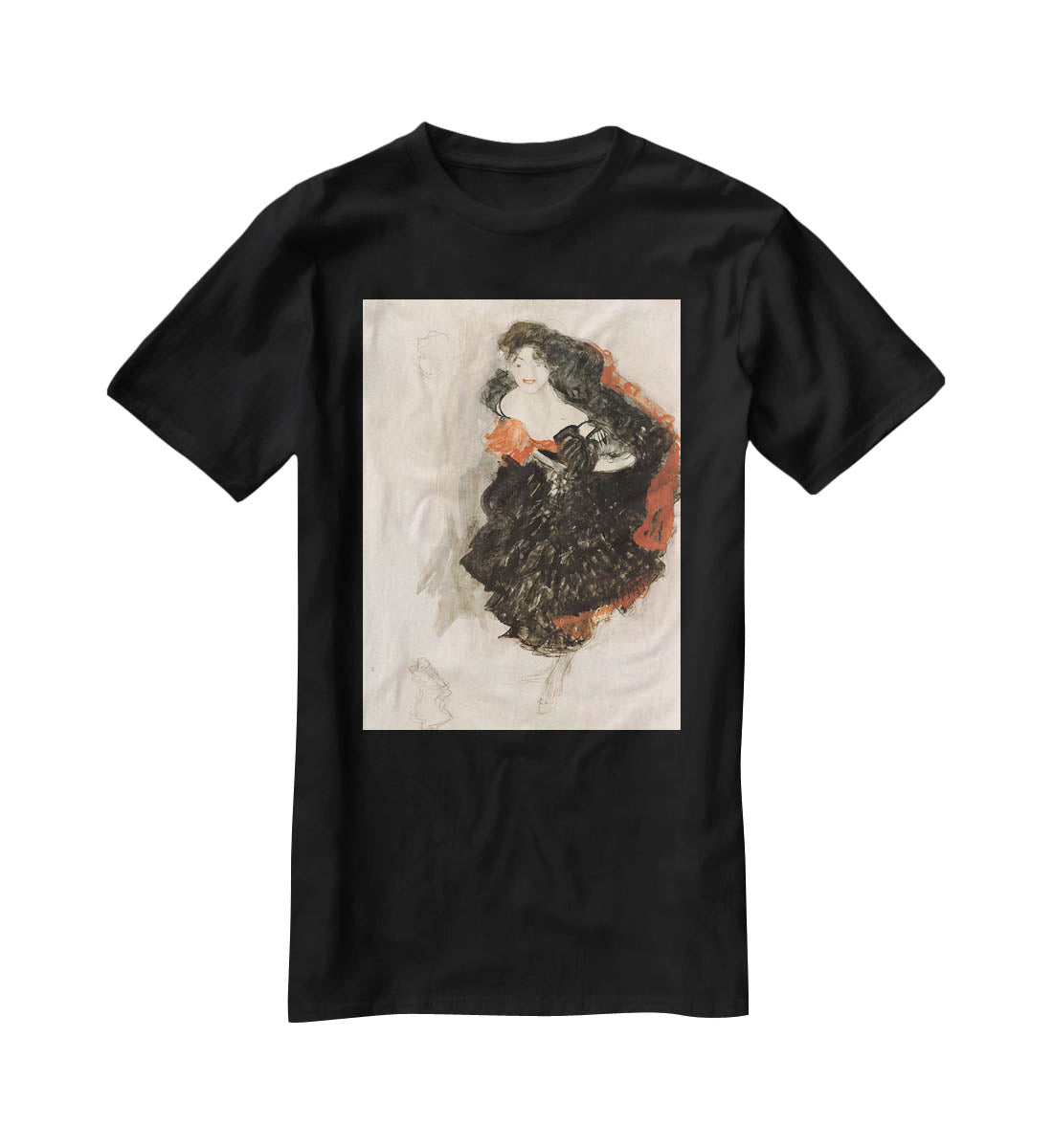 Study for Judith II by Klimt T-Shirt - Canvas Art Rocks - 1