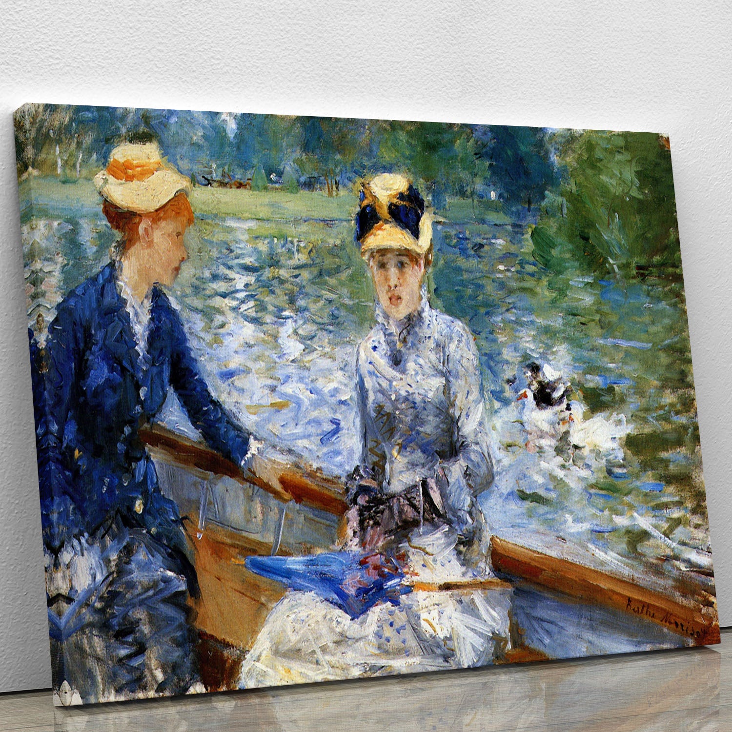 Summer day by Renoir Canvas Print or Poster - Canvas Art Rocks - 1