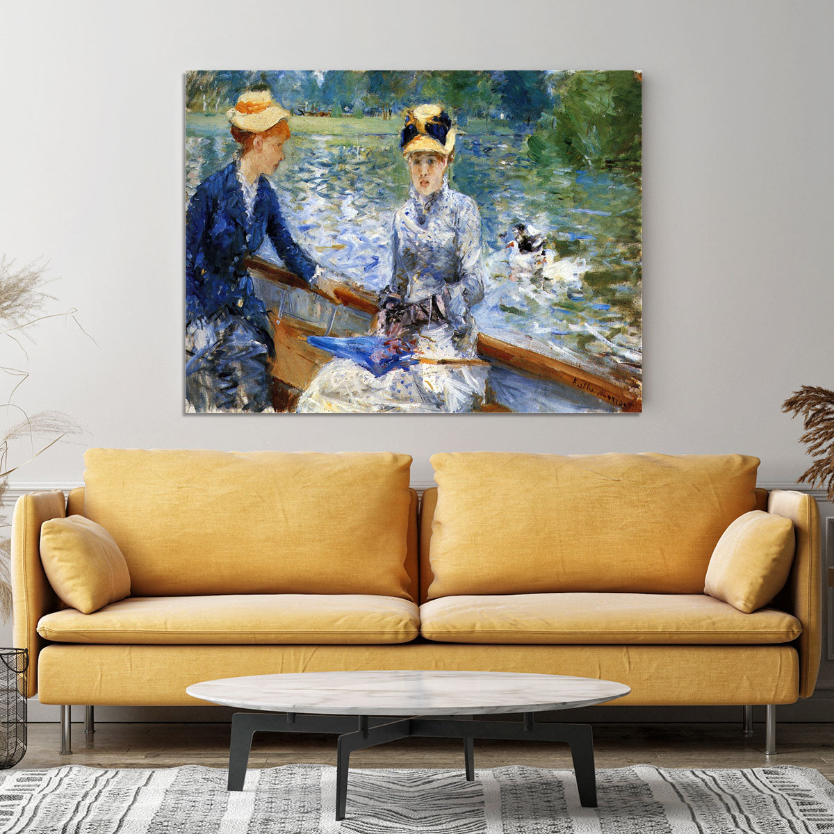 Summer day by Renoir Canvas Print or Poster - Canvas Art Rocks - 4