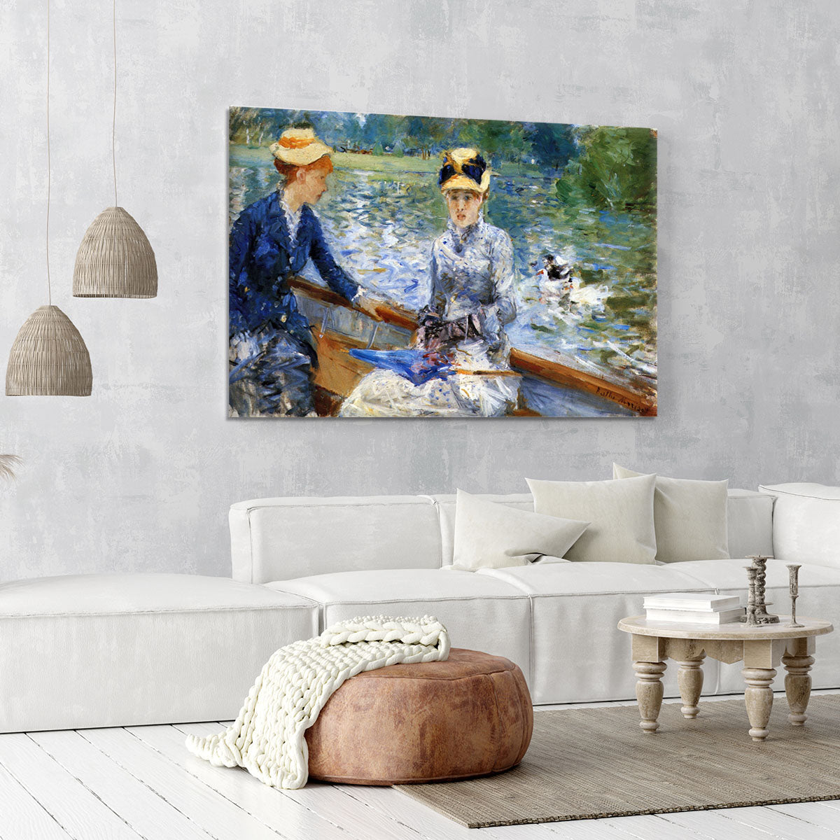 Summer day by Renoir Canvas Print or Poster - Canvas Art Rocks - 6