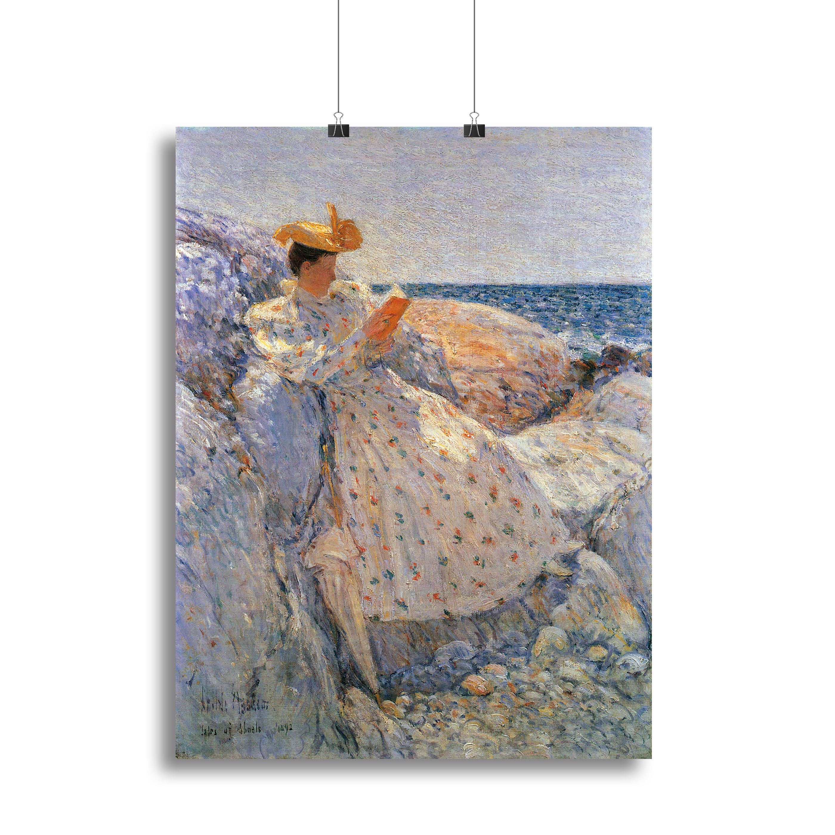 Summer sunlight by Hassam Canvas Print or Poster - Canvas Art Rocks - 2