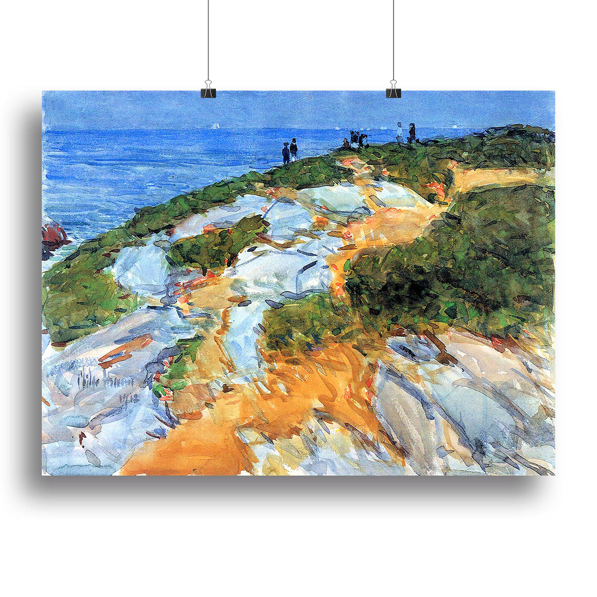 Sunday morning Appledore by Hassam Canvas Print or Poster - Canvas Art Rocks - 2