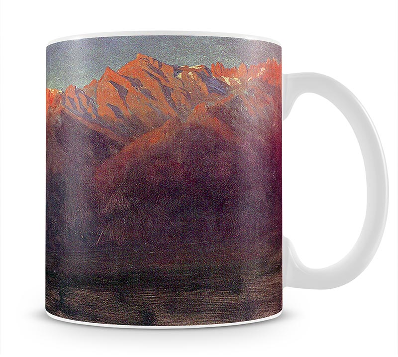 Sunrise in the Sierras by Bierstadt Mug - Canvas Art Rocks - 1