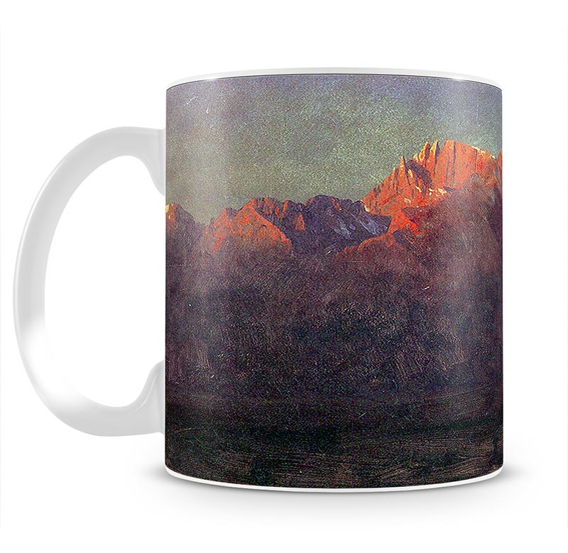 Sunrise in the Sierras by Bierstadt Mug - Canvas Art Rocks - 1