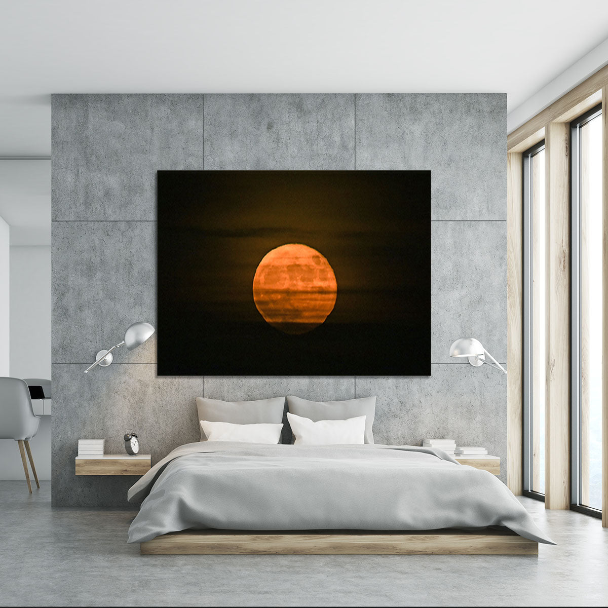 Super moon Canvas Print or Poster - Canvas Art Rocks - 5