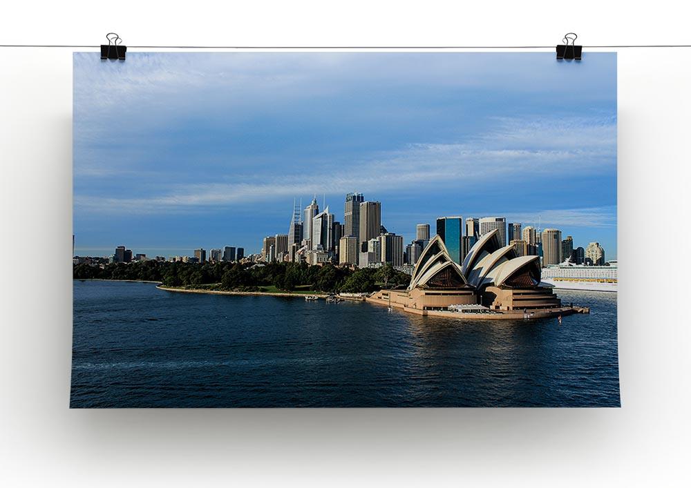 Sydney Australia City Skyline Canvas Print or Poster - Canvas Art Rocks - 2