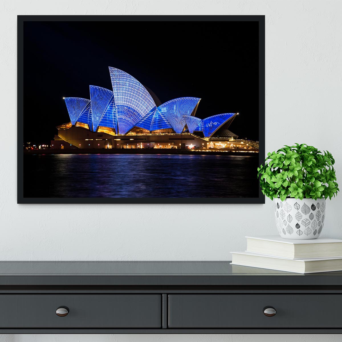 Sydney Framed Print - Canvas Art Rocks - 2