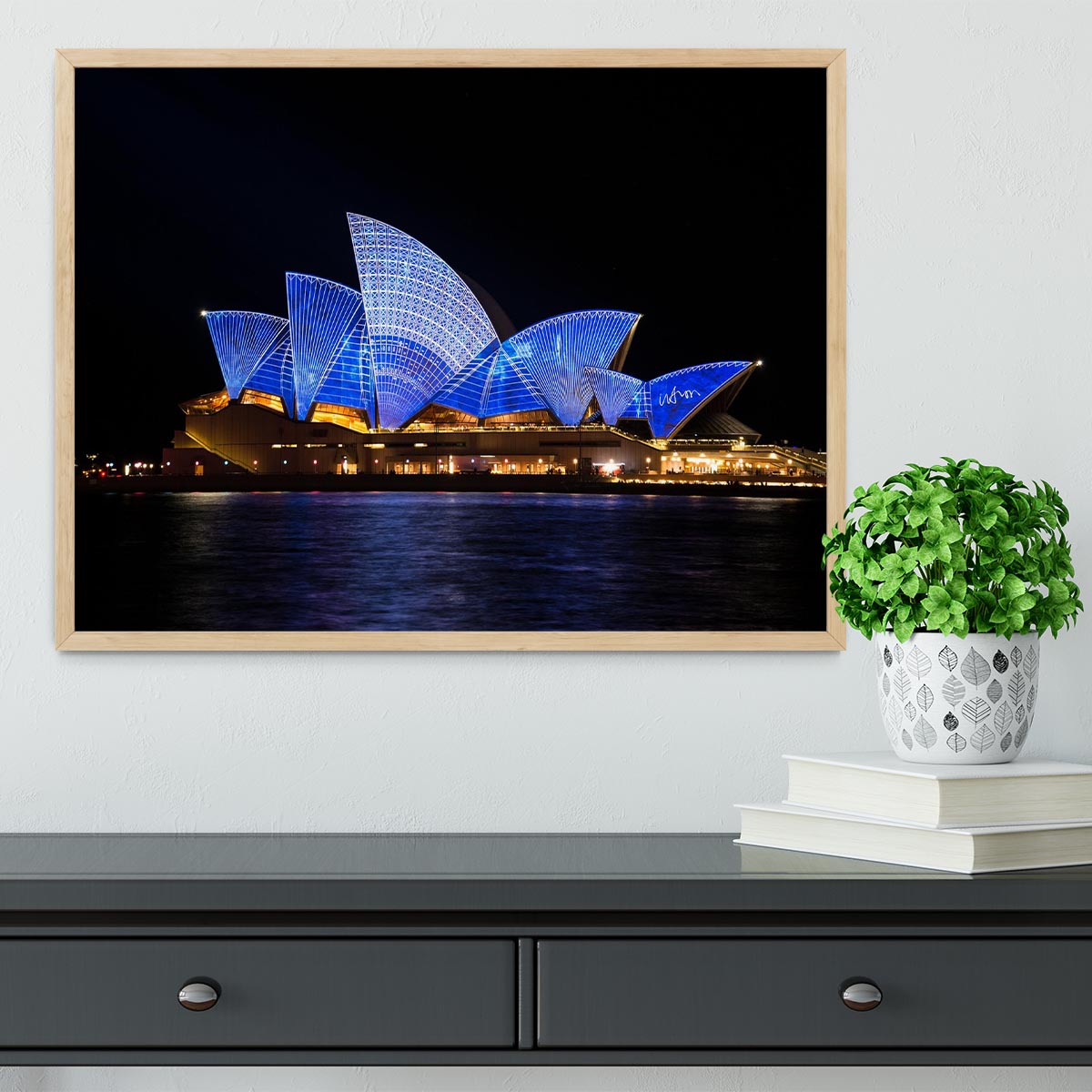 Sydney Framed Print - Canvas Art Rocks - 4