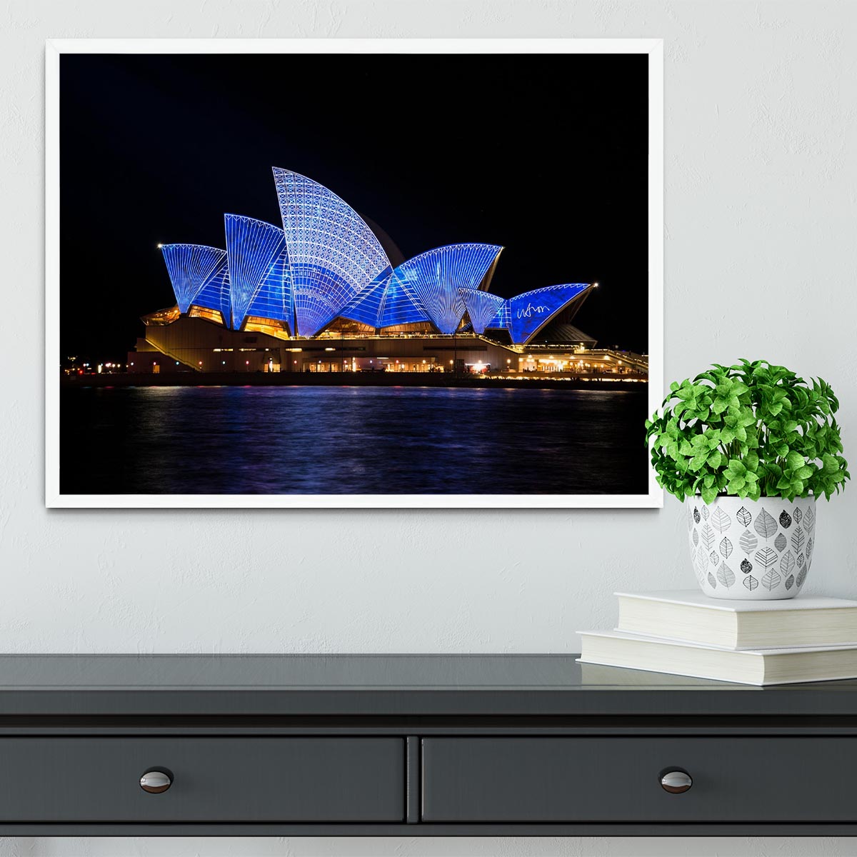 Sydney Framed Print - Canvas Art Rocks -6