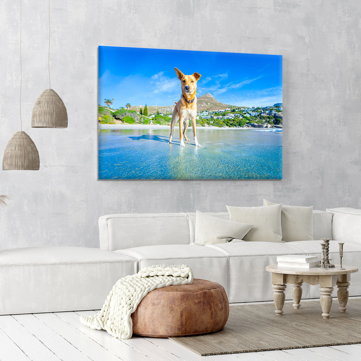 Terrier dog having fun Canvas Print or Poster - Canvas Art Rocks - 6