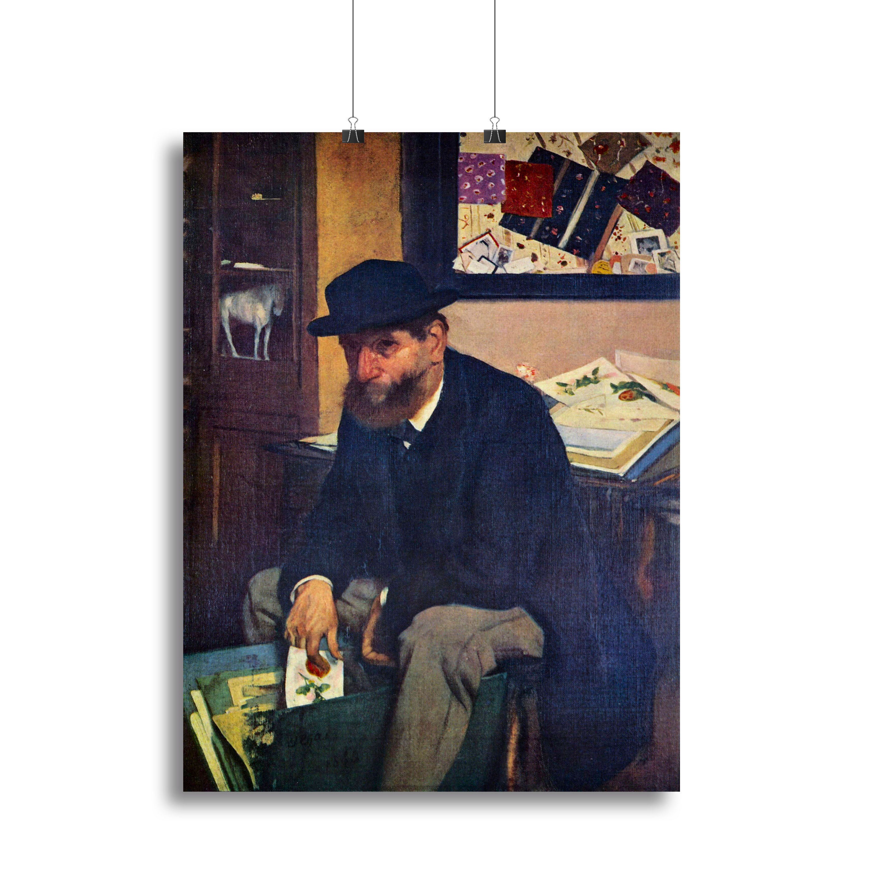 The Amateur by Degas Canvas Print or Poster - Canvas Art Rocks - 2