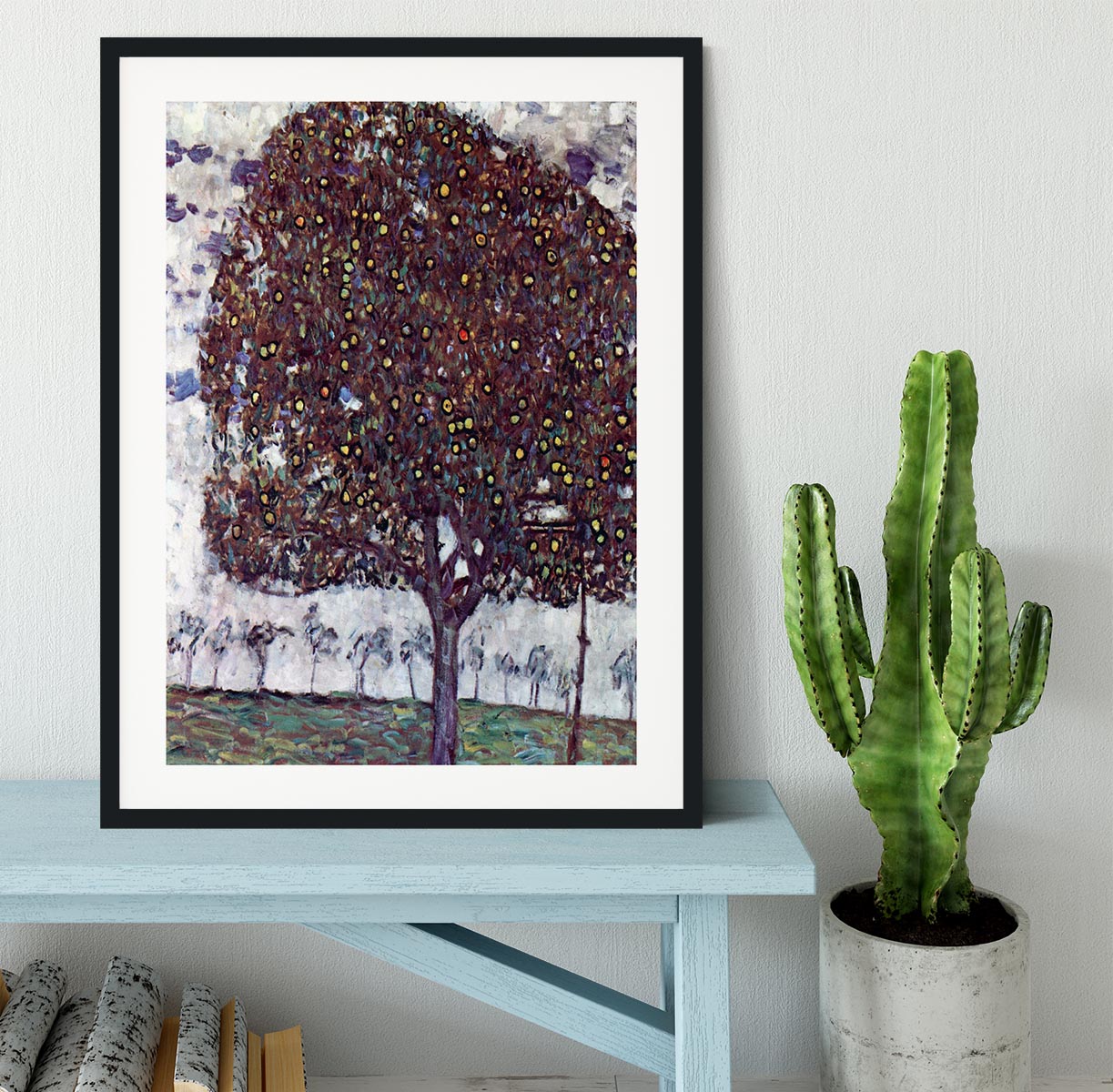 The Apple Tree by Klimt Framed Print - Canvas Art Rocks - 1