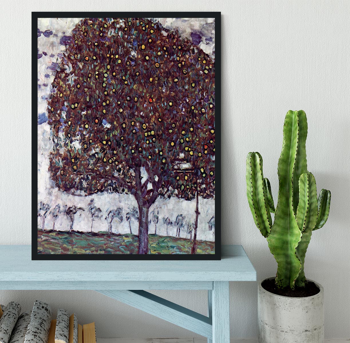 The Apple Tree by Klimt Framed Print - Canvas Art Rocks - 2