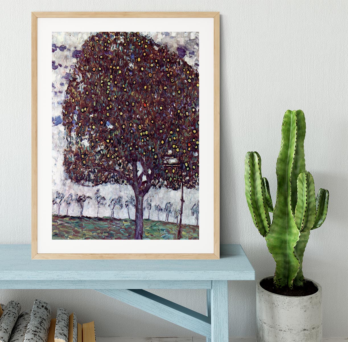 The Apple Tree by Klimt Framed Print - Canvas Art Rocks - 3