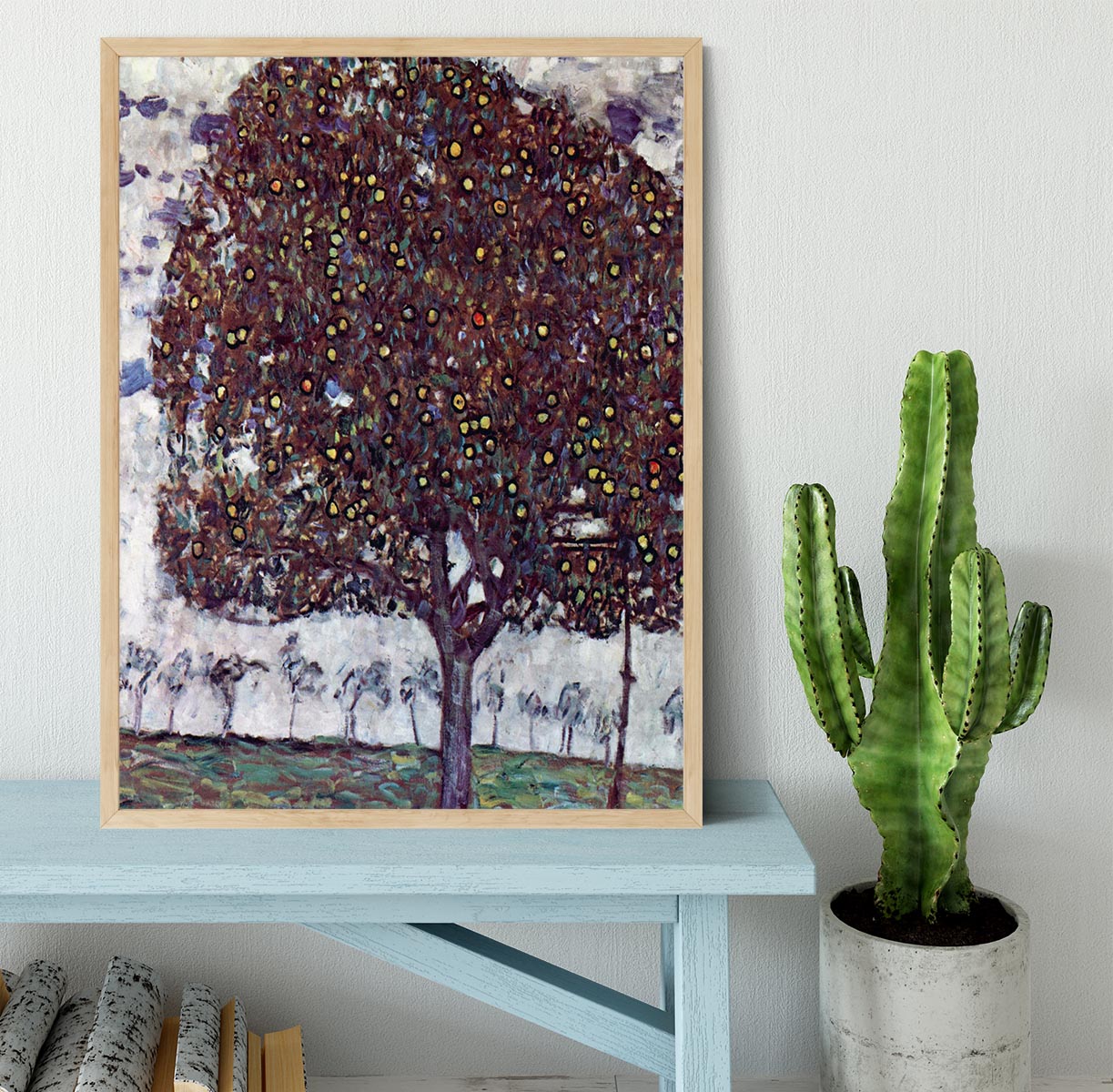 The Apple Tree by Klimt Framed Print - Canvas Art Rocks - 4