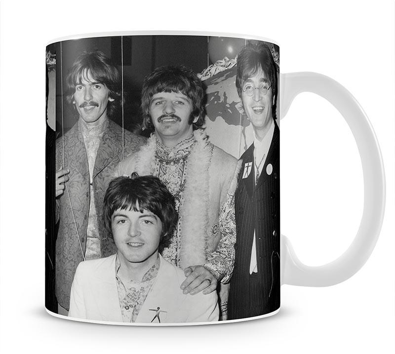 The Beatles at Abbey Road Studios Mug - Canvas Art Rocks - 1