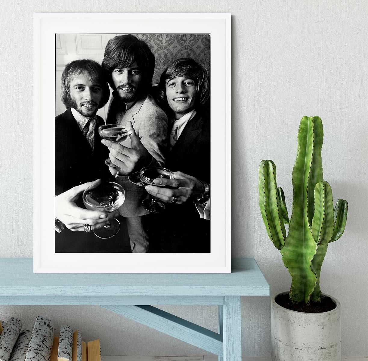 The Bee Gees Framed Print - Canvas Art Rocks - 5