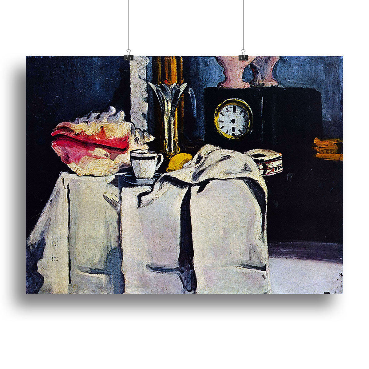 The Black Marmour by Cezanne Canvas Print or Poster - Canvas Art Rocks - 2