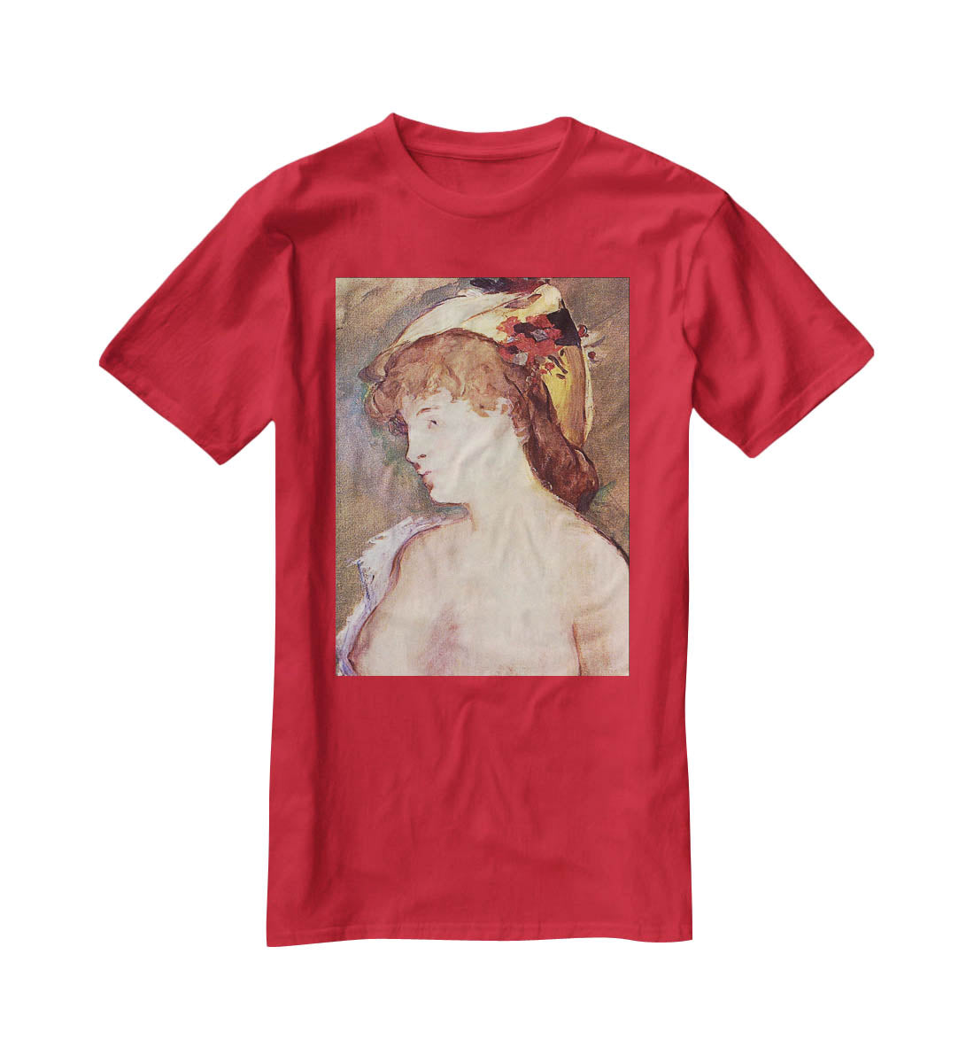 The Blond Nude by Manet T-Shirt - Canvas Art Rocks - 4