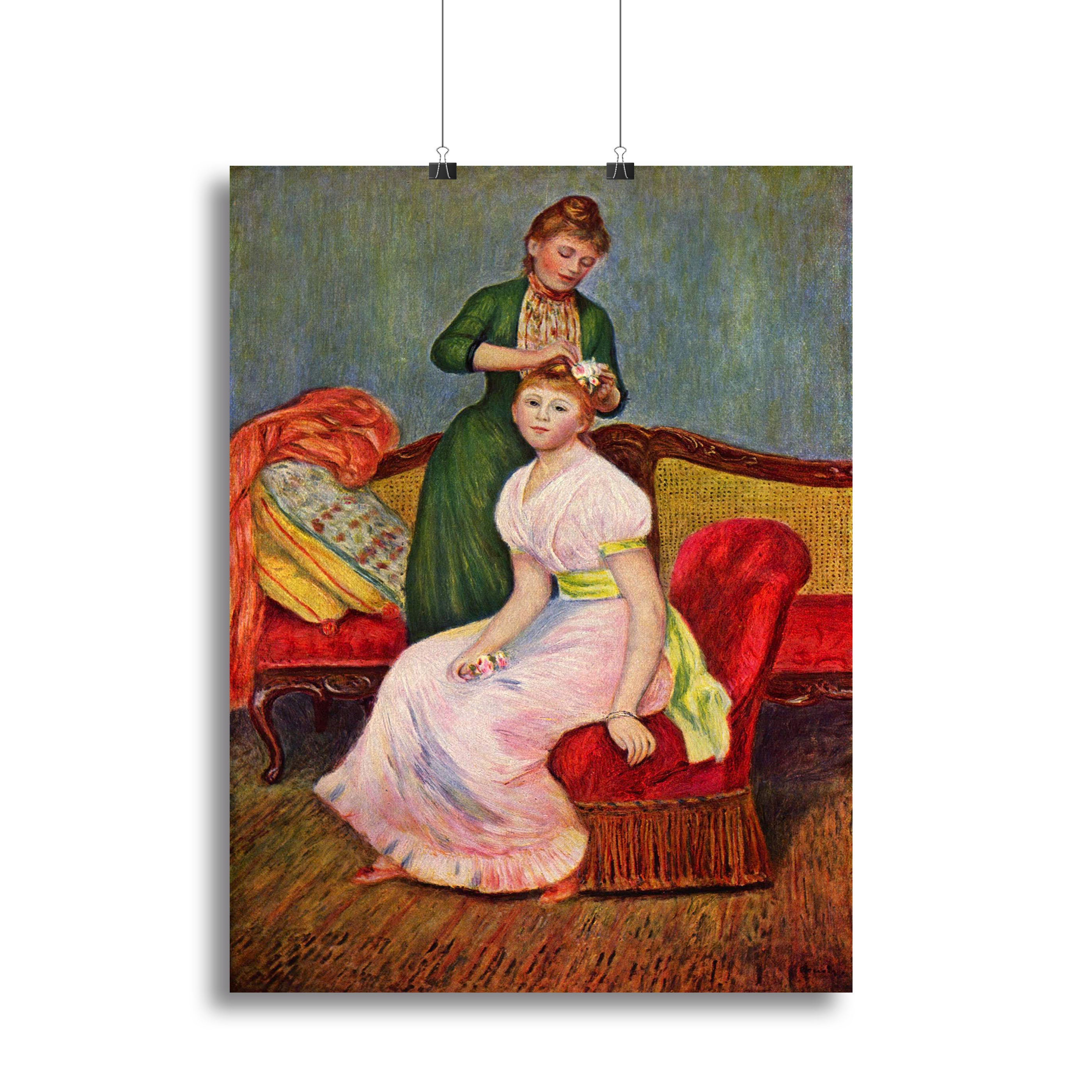 The Coiffoire by Renoir Canvas Print or Poster - Canvas Art Rocks - 2