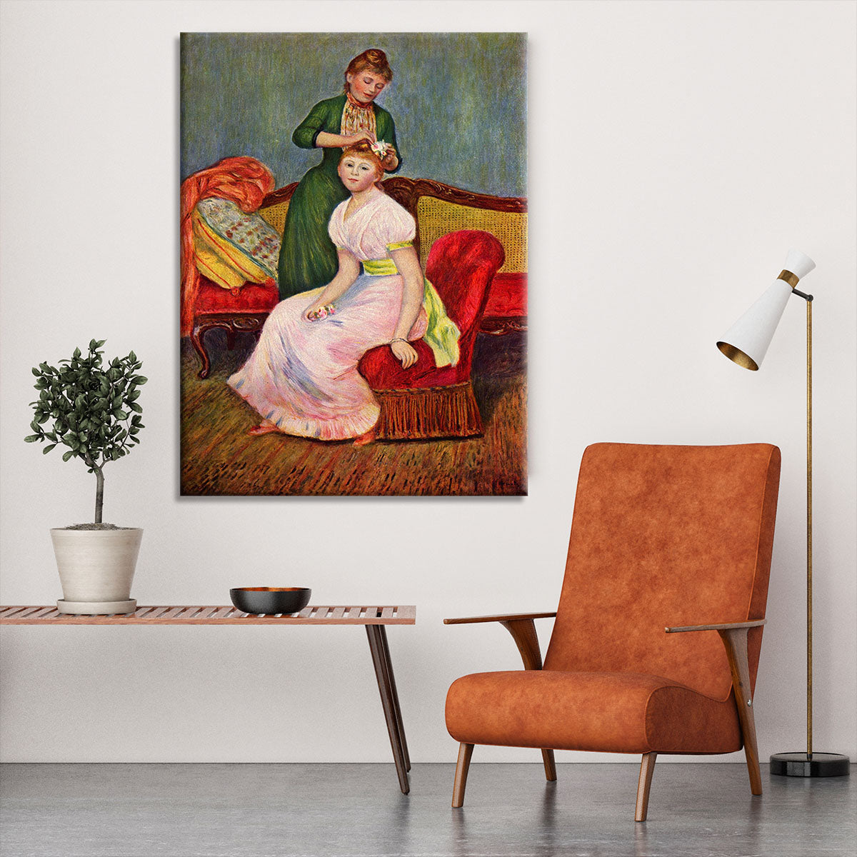 The Coiffoire by Renoir Canvas Print or Poster - Canvas Art Rocks - 6