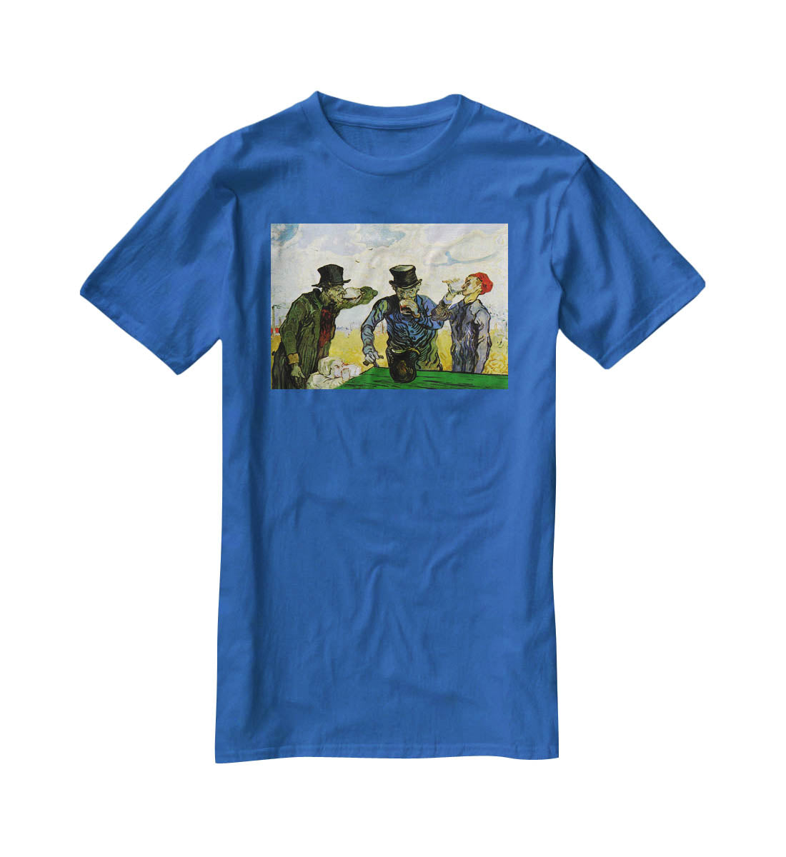 The Drinkers by Van Gogh T-Shirt - Canvas Art Rocks - 2
