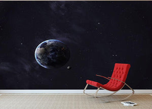The Earth from space showing all they beauty Wall Mural Wallpaper - Canvas Art Rocks - 2