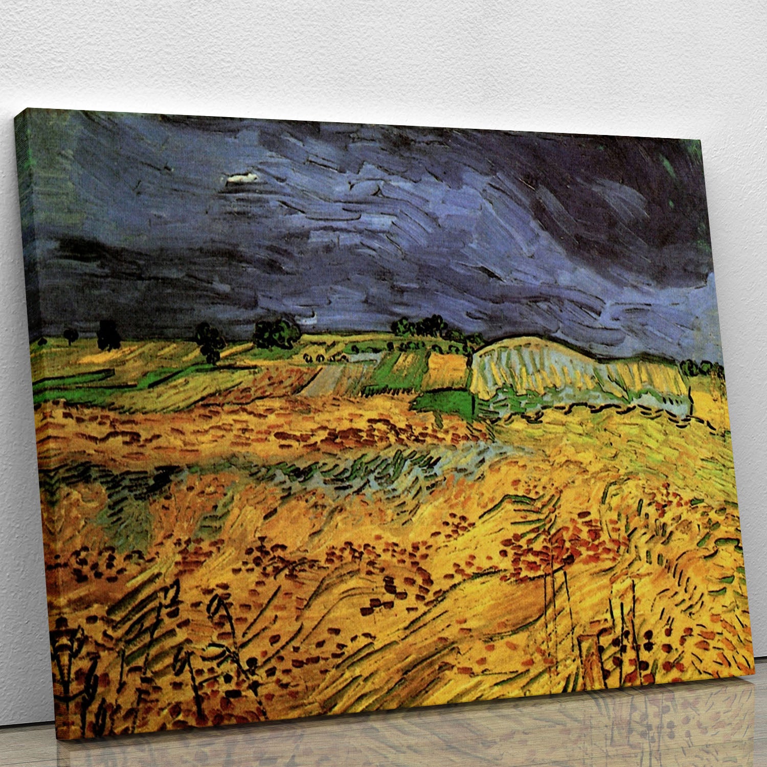 The Fields by Van Gogh Canvas Print or Poster - Canvas Art Rocks - 1