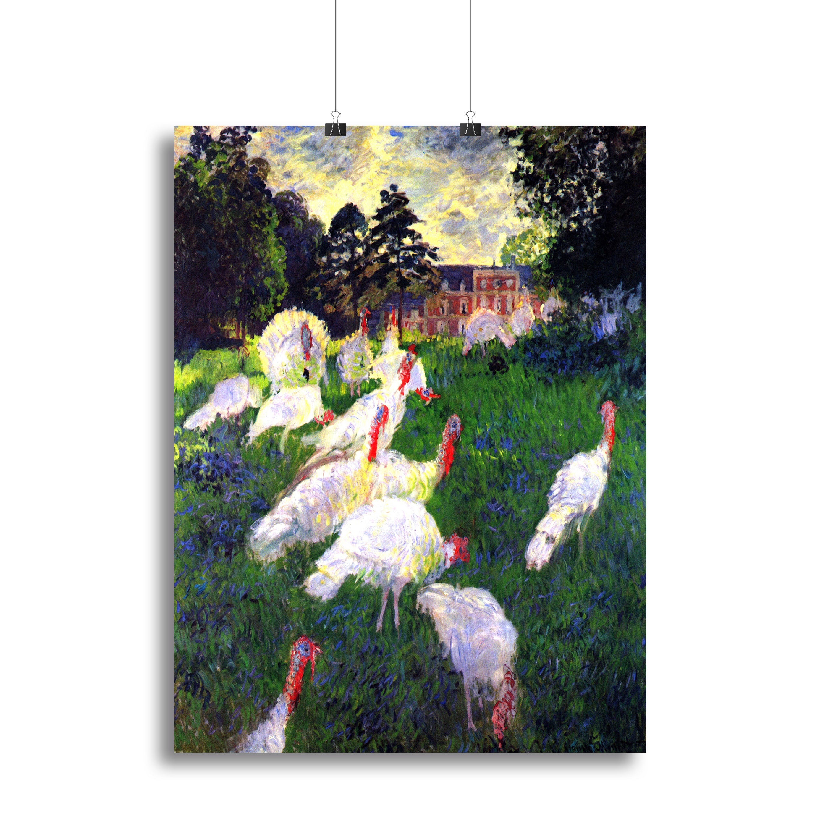The Gobbler by Monet Canvas Print or Poster - Canvas Art Rocks - 2