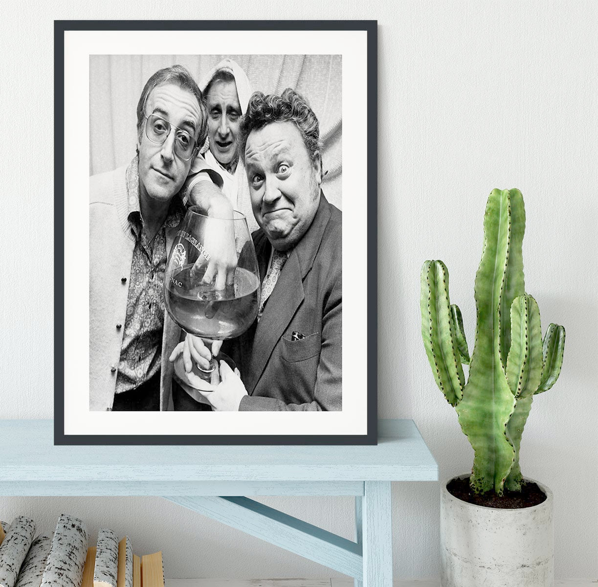 The Goons Peter Sellers Spike Milligan and Harry Secombe Framed Print - Canvas Art Rocks - 1