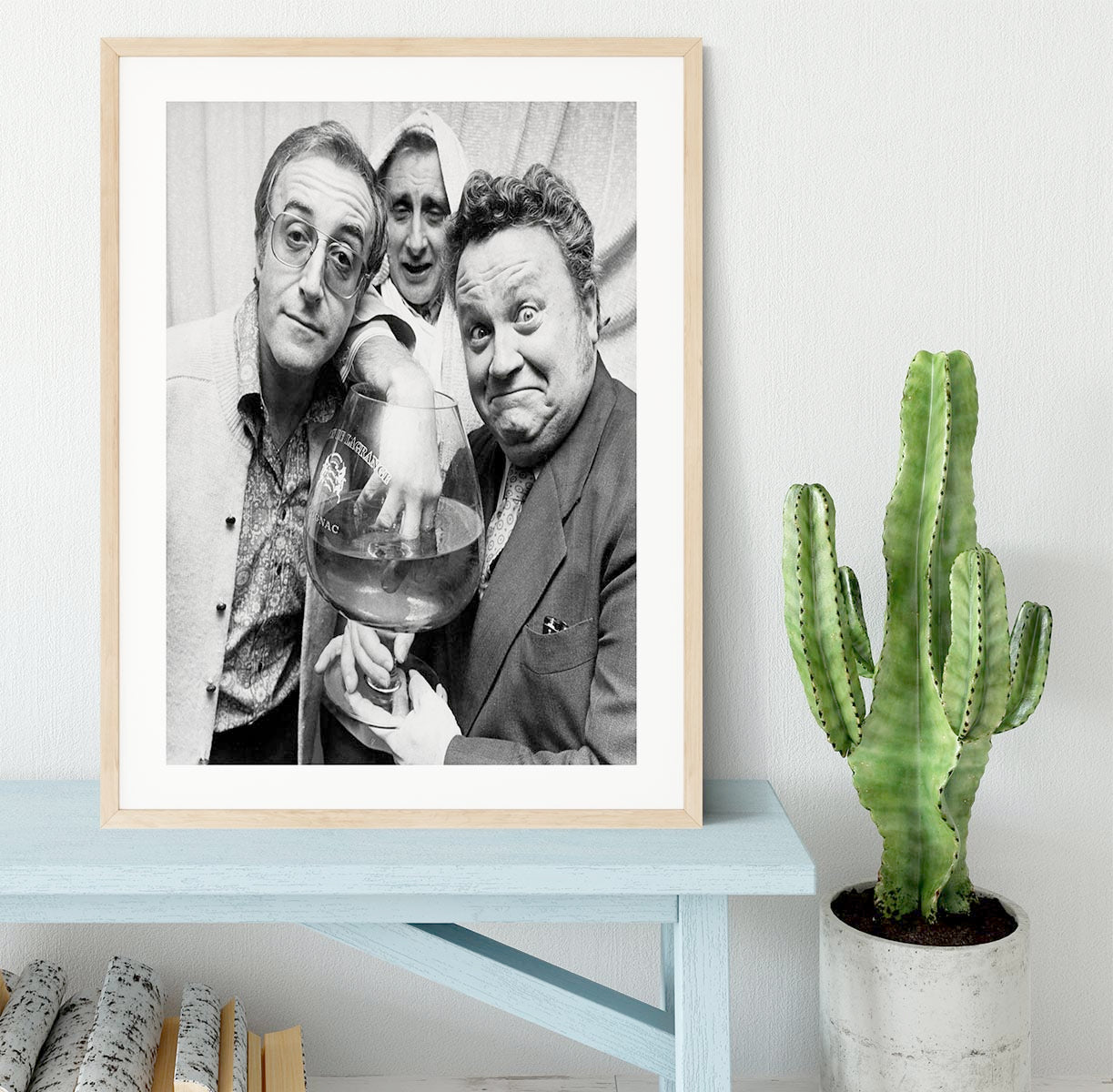 The Goons Peter Sellers Spike Milligan and Harry Secombe Framed Print - Canvas Art Rocks - 3
