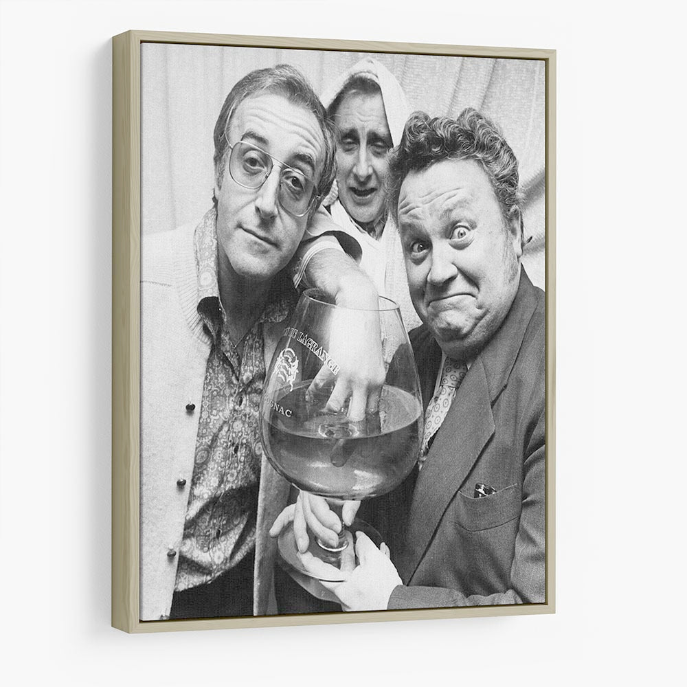 The Goons Peter Sellers Spike Milligan and Harry Secombe HD Metal Print