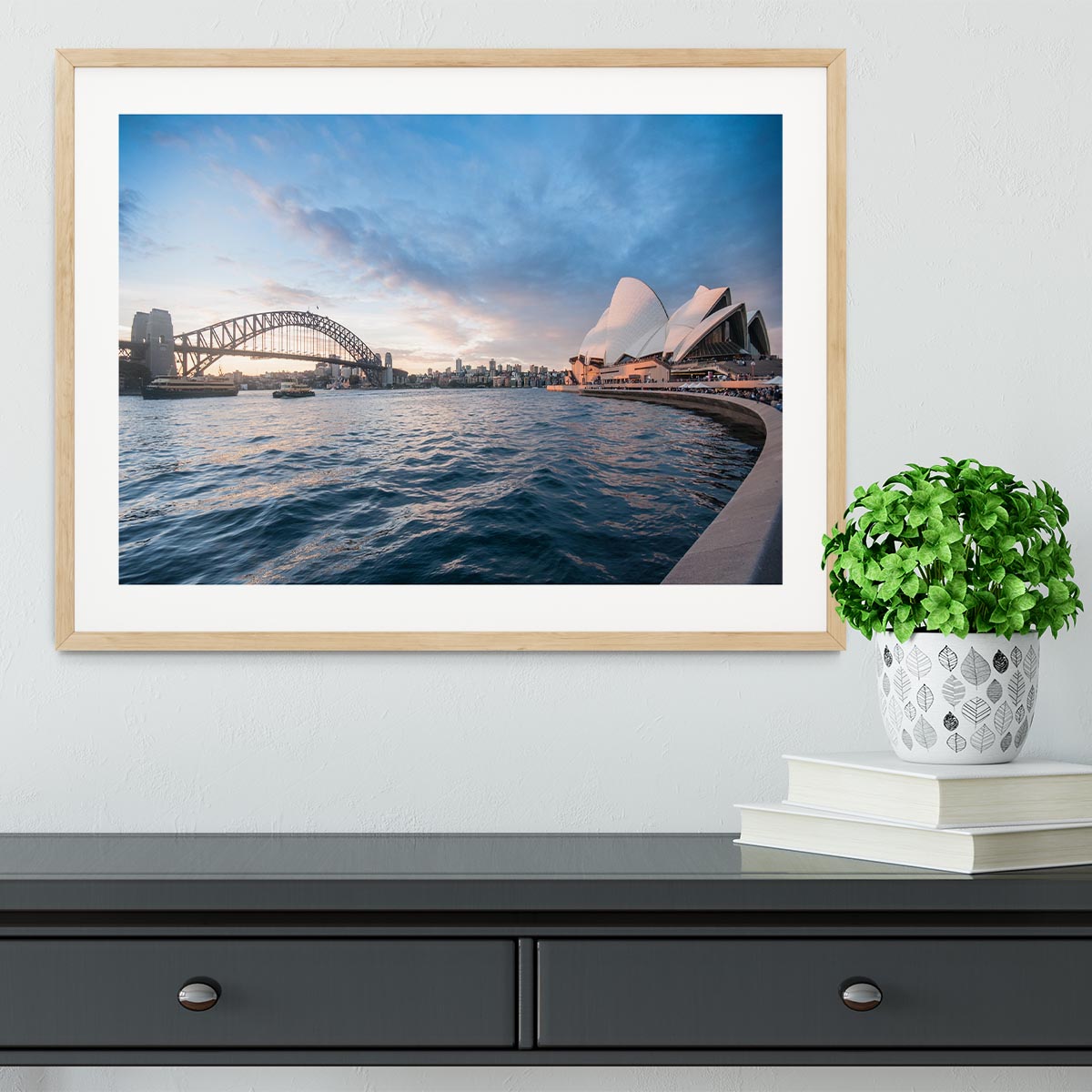 The Harbour Bridge Framed Print - Canvas Art Rocks - 3