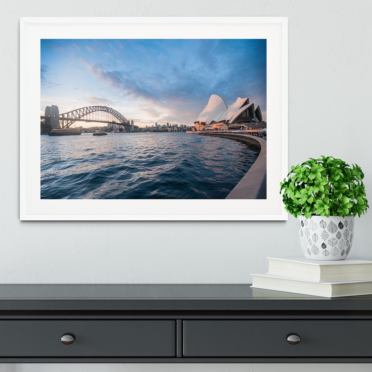 The Harbour Bridge Framed Print - Canvas Art Rocks - 5