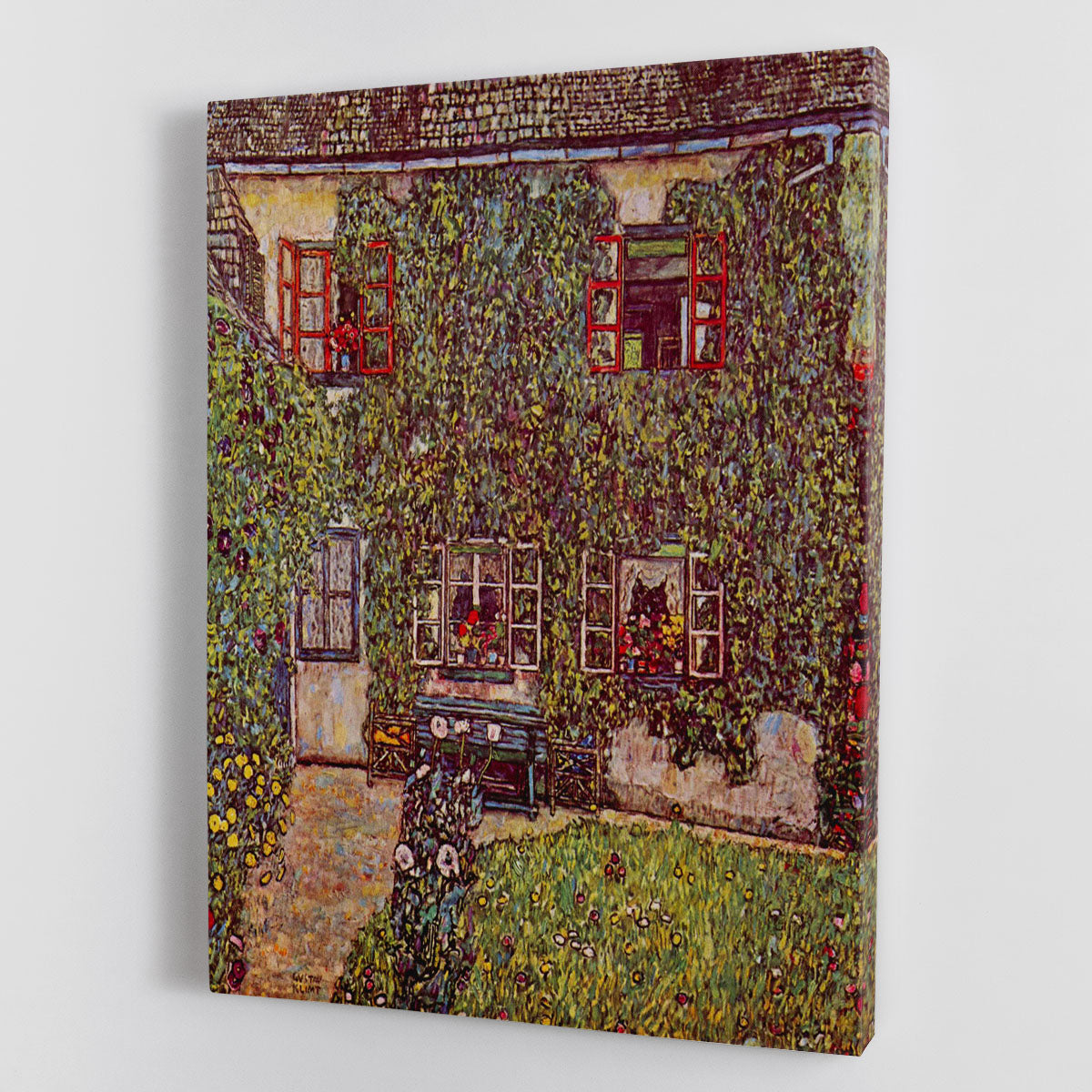 The House of Guard by Klimt Canvas Print or Poster - Canvas Art Rocks - 1