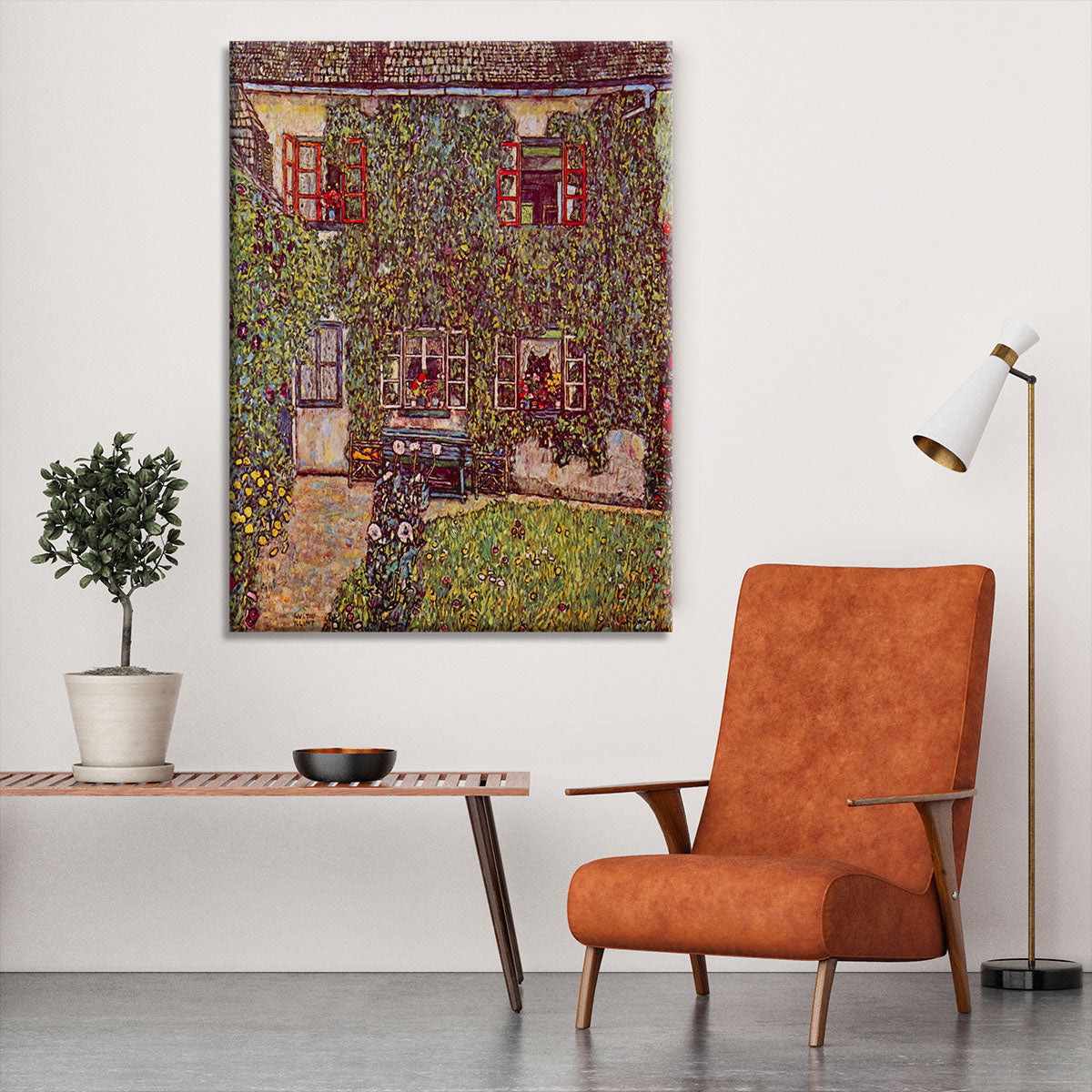 The House of Guard by Klimt Canvas Print or Poster - Canvas Art Rocks - 6