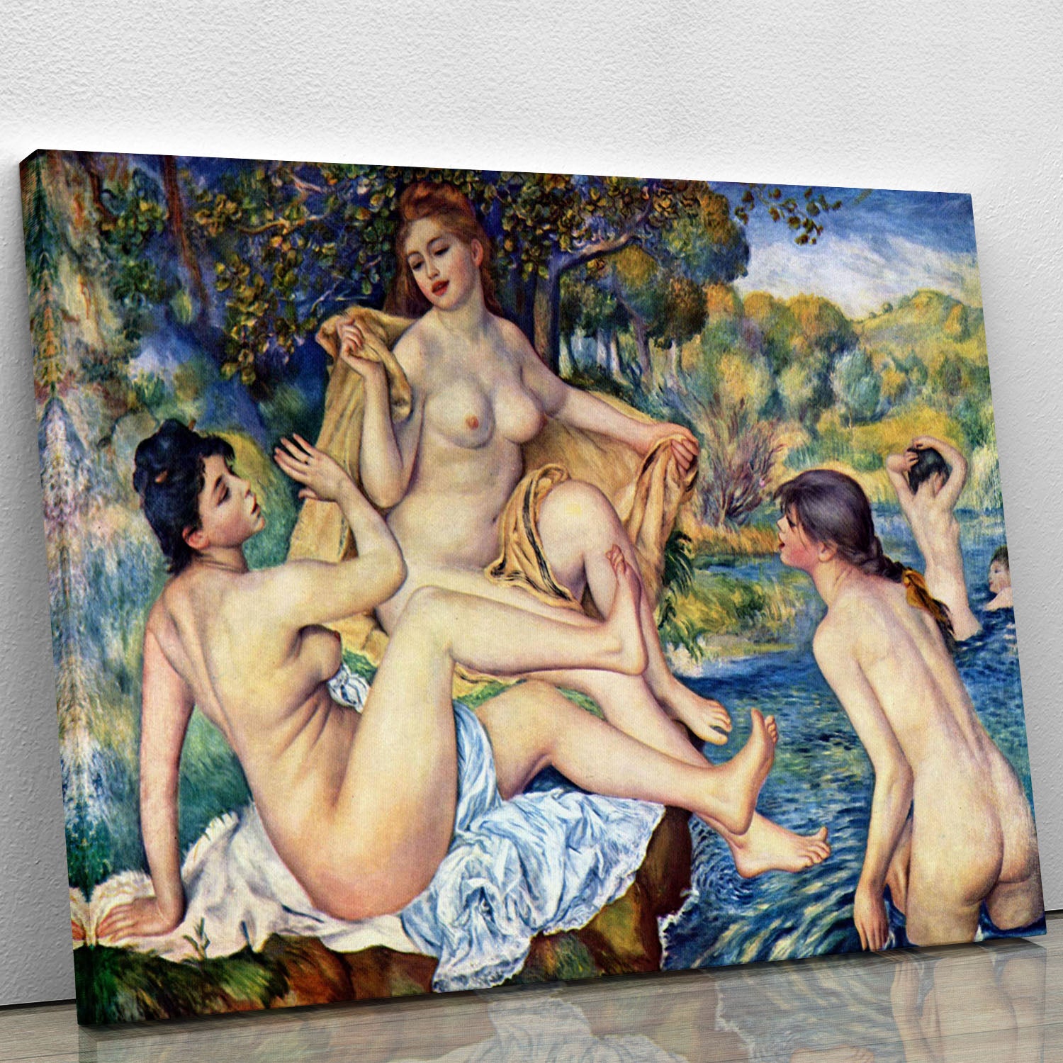 The Large Bathers by Renoir Canvas Print or Poster - Canvas Art Rocks - 1